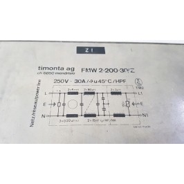 TIMONTA FMW2 filtr przeciwzakłóceniowy 3-faz 30A