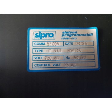 Monitor SIPRO OT 173 Finn-Power Samat