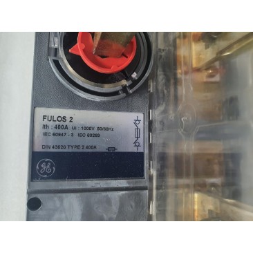Rozłącznik bezpiecznikowy FULOS 2 DIN 400A 3P+N