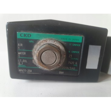 Zawór 3/4" CKD APK11-20A cewka 100/110V