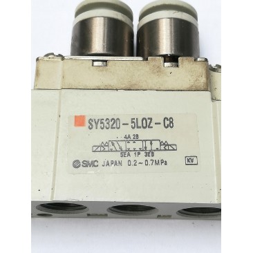 Zawór elektromagnetyczny SMC SY5320-5LOZ-C8 24VDC
